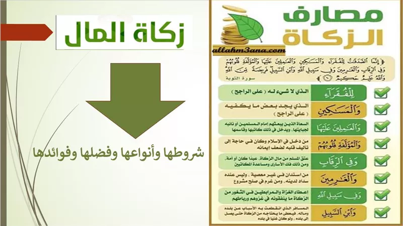 زكاة المال شروطها وانواعها وفضلها وفوائدها ومصارفها .. تعرف على التفاصيل