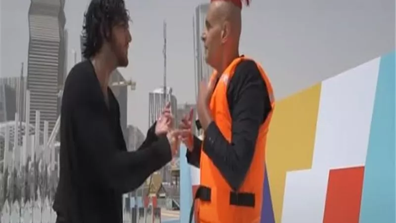 رامز جلال عن احمد مالك: 