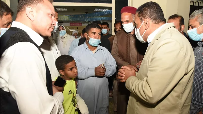 محافظ مطروح تفقد أعمال تطويرمستشفي سيوه