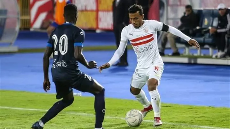 نجم الزمالك يتصدر تويتر بعد تألقه أمام الإنتاج الحربى