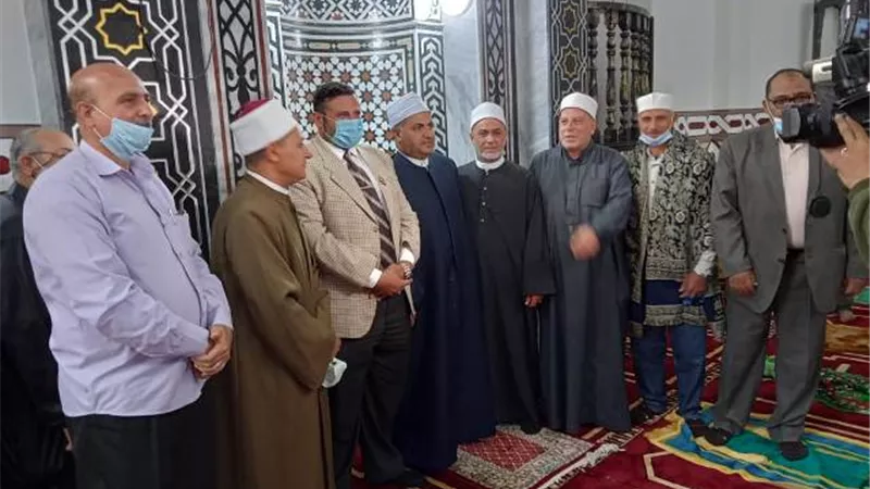 افتتاح مسجد العطيوى بالدقهلية بتكلفة 4 مليون جنية.. بالصور