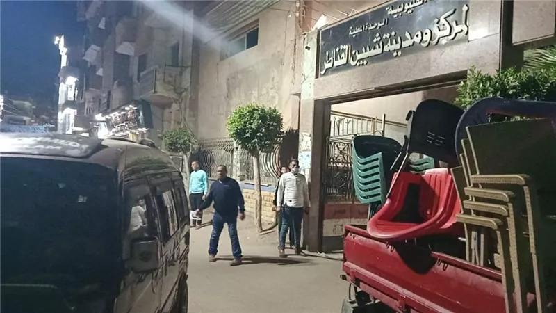 تحرير: 40 محضر مخالفة وضبط 300 شيشة فى حملات لمحافظة القليوبية