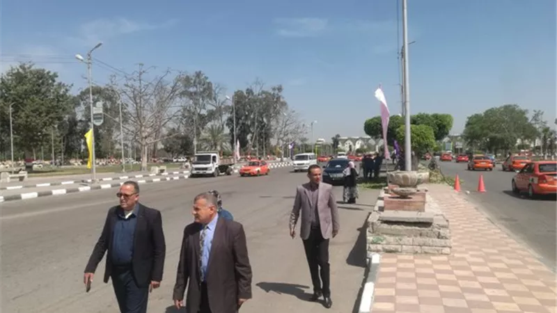 سكرتير محافظة الإسماعيلية يتفقد حملات تطوير وتجميل حي ثان ..صور