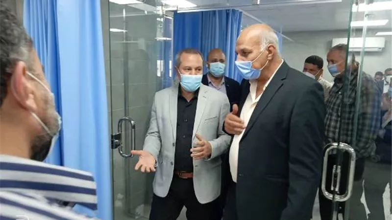 جولة تفقدية لوكيل وزارة الصحة بالدقهلية في مستشفى الجمالية المركزي