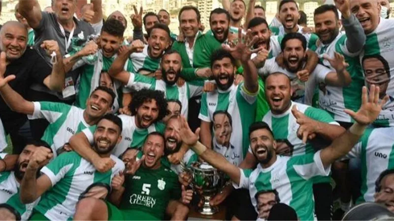 الأنصار يتوج بطلا للدورى اللبنانى على حساب النجمة