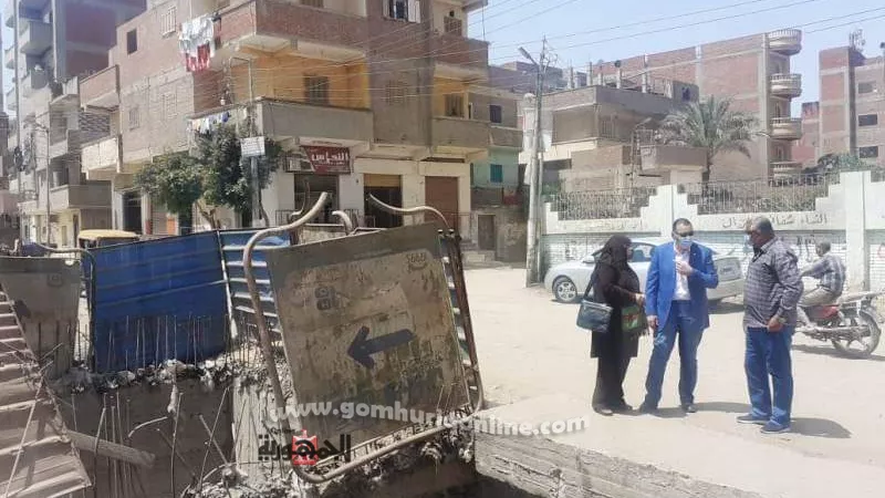 غراب يُتابع أعمال رصف وتوسعة طريقي الزقازيق أبوحماد أبوالأخضر وإنشاء نفق مشاه بههيا