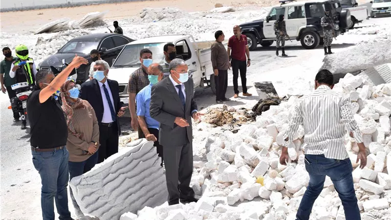 محافظ المنيا يوجه بانشاء محطة صرف صناعى بالمنطقة الصناعية