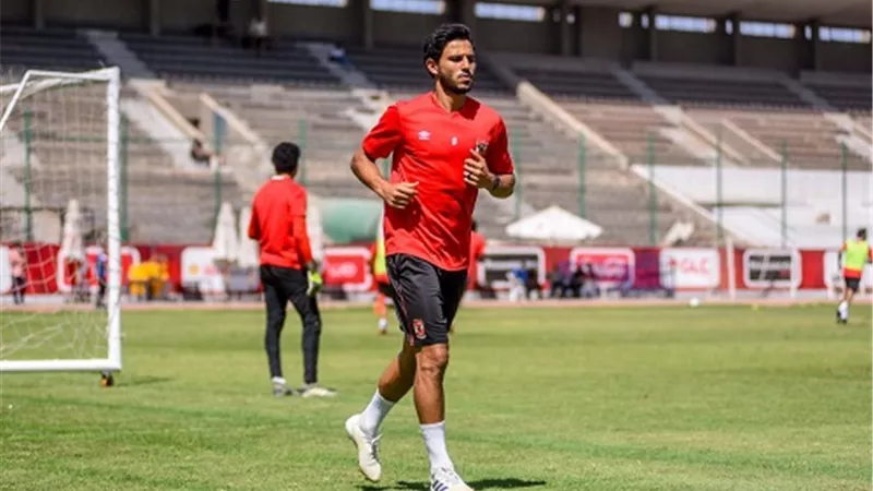 على جانب مران الأهلى .. حمدى فتحى يواصل تدرياته التأهيلية