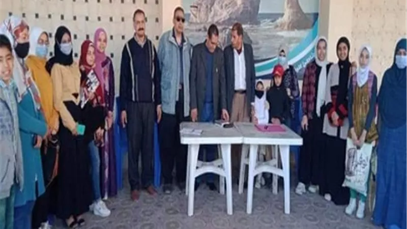 تنمية مواهب وقدرات الشباب أعضاء نادي ملتقي شباب مطروح