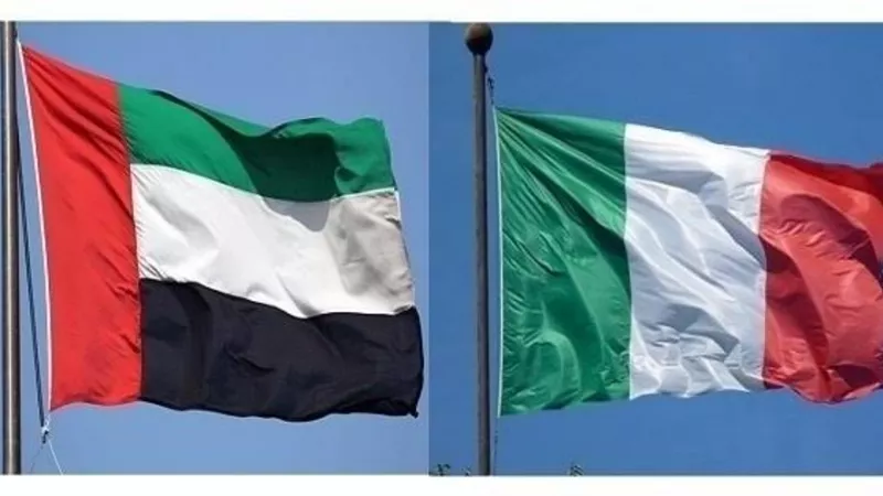 وزير الخارجية الإماراتي يبحث مع نظيره الإيطالي سُبل التعاون بين البلدين