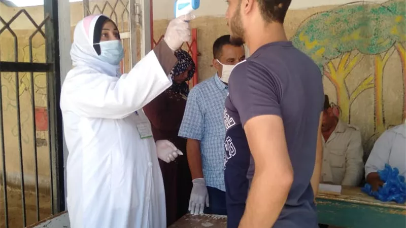 جهود مكثفة للصحة لمتابعة الإجراءات الإحترازية بمدارس الشرقية خلال إمتحانات أخر العام