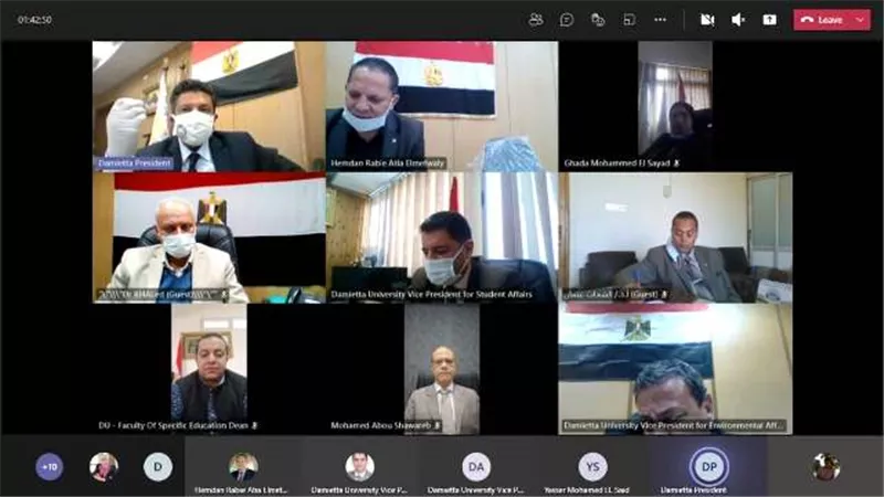 مجلس جامعة دمياط يوافق منح ٤ باحثين درجة الدكتوراة و٢٠ ماجستير