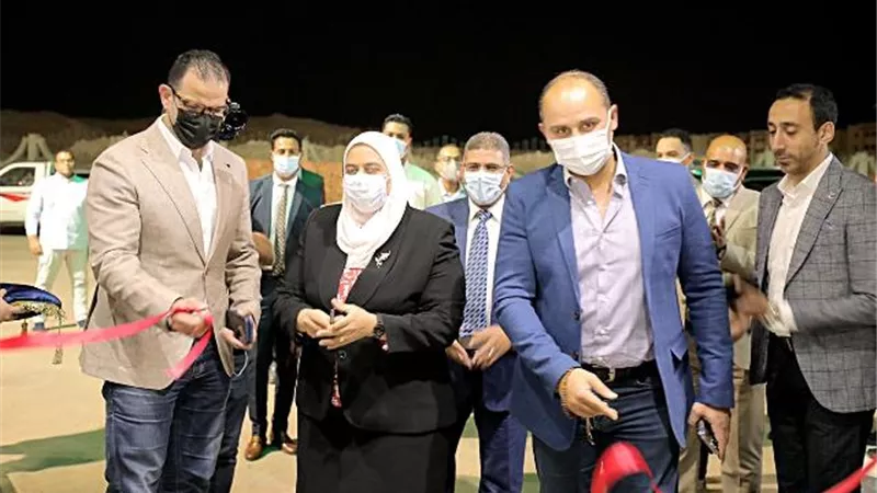 بمشاركة استادات ..افتتاح نادى سيتى كلوب بأسوان