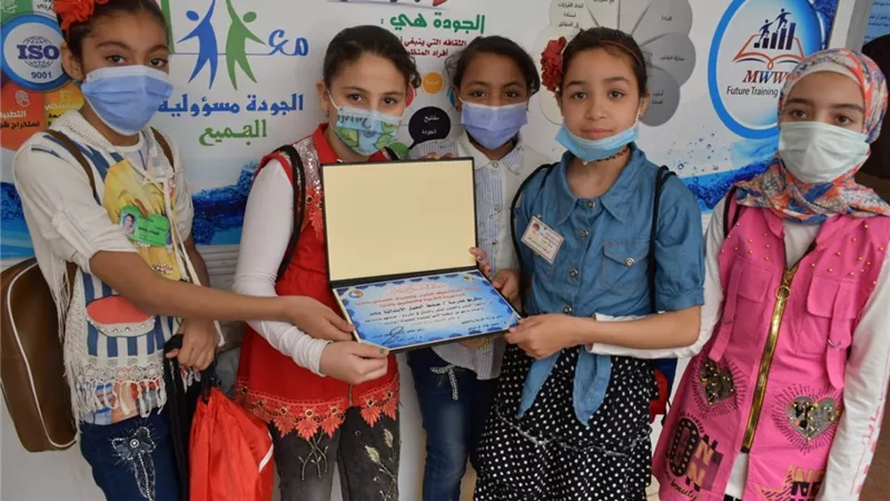 مياه المنيا: تنظم الإحتفال الختامى لمشروع التوعية 