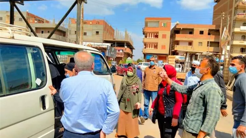 تحرير (326) محضر تمويني و إشغال طريق ومخالفات عدم ارتداء كمامة