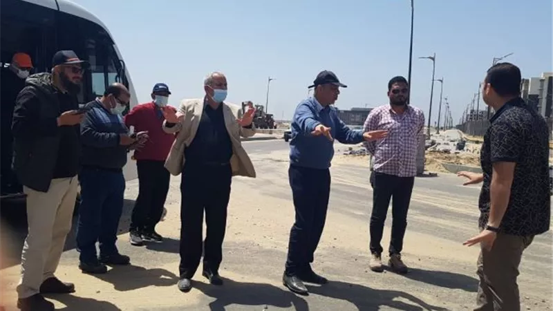 قيادات هيئة المجتمعات تعقد اجتماع للشركات المنفذة لمشروعات المنصورة الجديدة.. بالصور