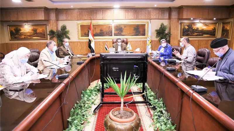 محافظ الغربية يترأس الاجتماع الدوري لحياة كريمة لمتابعة الموقف التنفيذي