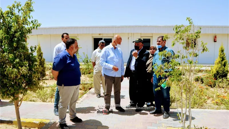 رئيس جهاز العاشر من رمضان يتفقد محطات المياة ومعالجة الصرف الصناعى