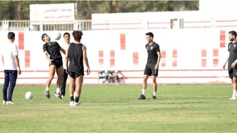 مران الزمالك.. جلسة خاصة مع ساسي.. وعودة فتوح أمام المقاولون