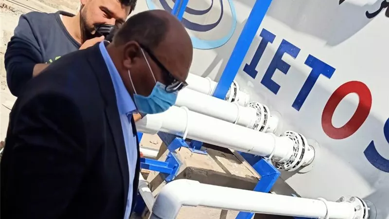 مياه القناة : بدء التشغيل التجريبى لمحطة مياه المحسمةUF بمدينة القصاصين