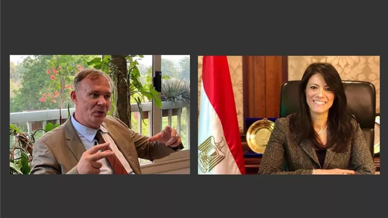 وزيرة التعاون الدولي تلتقي مدير مكتب الوكالة الألمانية للتعاون الدولي بالقاهرة لبحث مجالات التعاون المشتركة