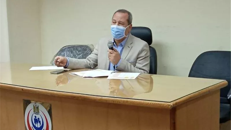 اجتماع وكيل وزارة الصحة بالدقهلية لمناقشة جاهزية المستشفيات