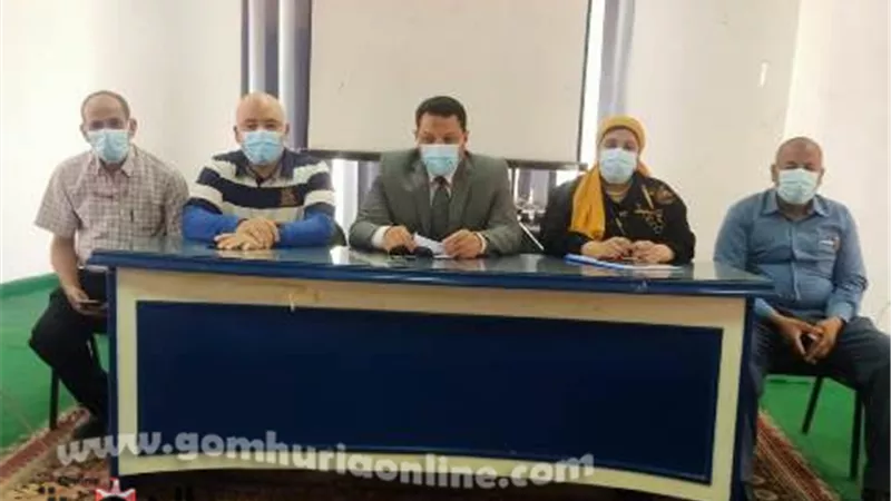 مدير صحة بالمنوفية يجتمع بمديري المستشفيات لمواجهة الموجة الثالثة لفيروس كورونا