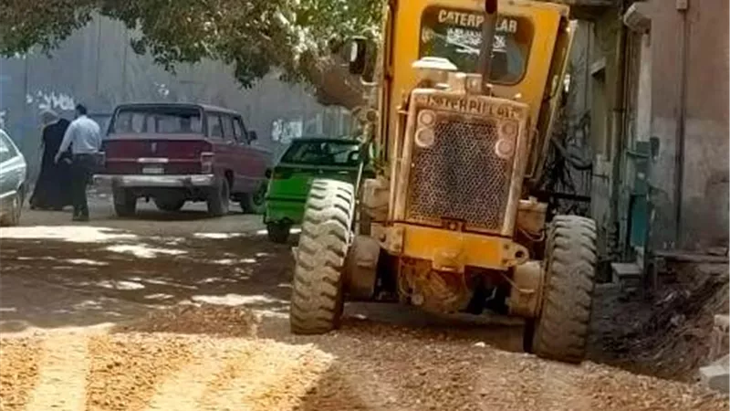 متابعات ميدانية لأعمال التطوير والرصف بمراكز ومدن المنوفية ..صور