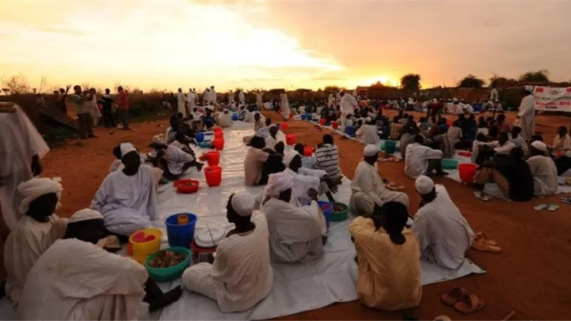 من طقوس رمضان فى السودان
