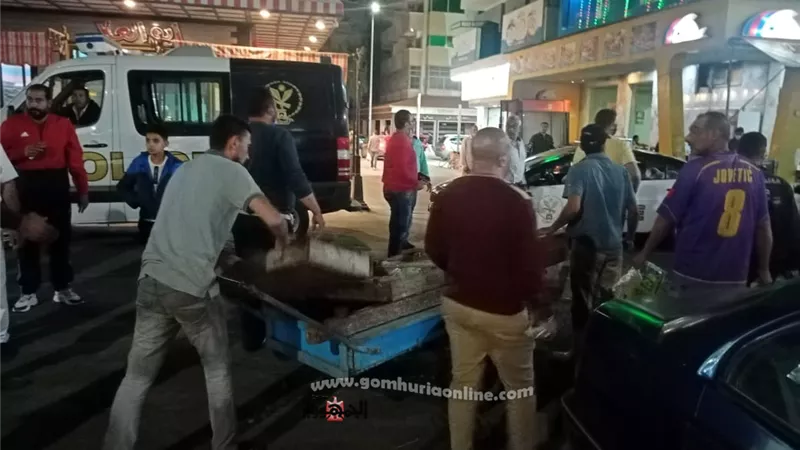 حملة مكبرة لرفع الإشغالات وتحقيق الانضباط بشارع النيل وأسواق رأس البر
