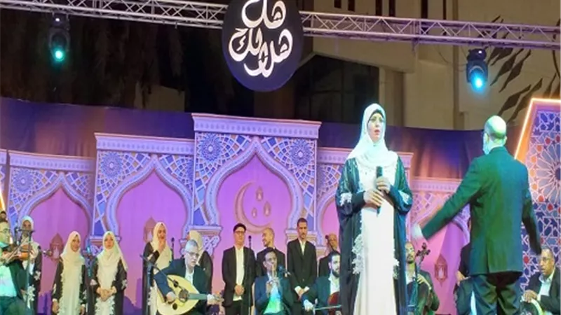 الإنشاد الدينى يحيى الليلة الـ١٢ لبرنامج 