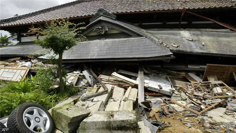 زلزال قوي يضرب السواحل اليابان بالقرب من محطة فوكوشيما