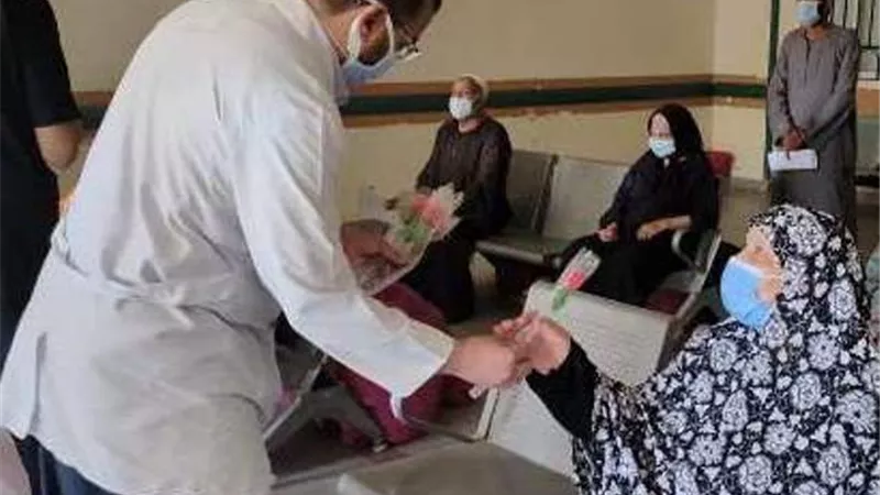 تعافى و خروج ١٢ حالة كورونا من مستشفى قفط التعليمى