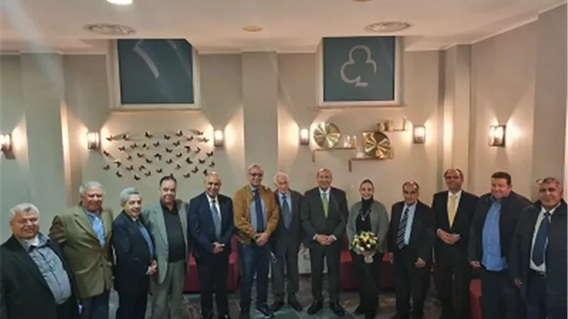 حفل إفطار مصرى ايطالى بحضور السفير المصرى