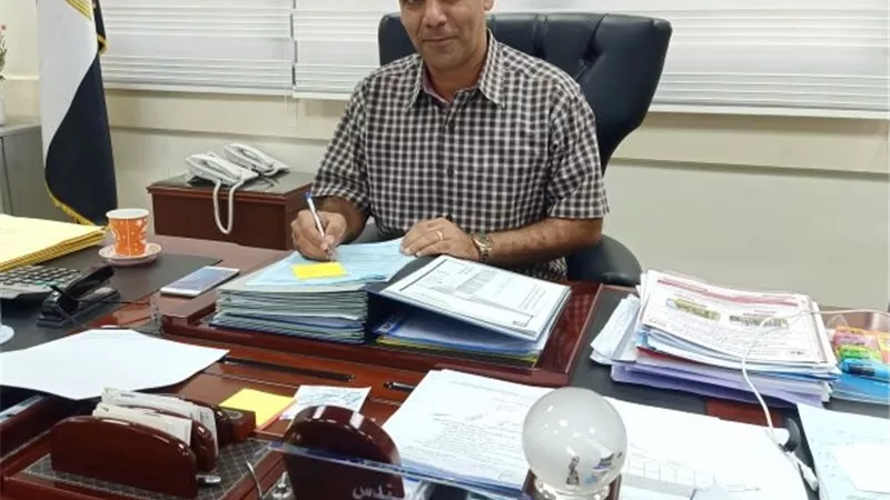 رئيس جهاز مدينة بدر يهنئ الأخوة المسحيين بعيد القيامة المجيد
