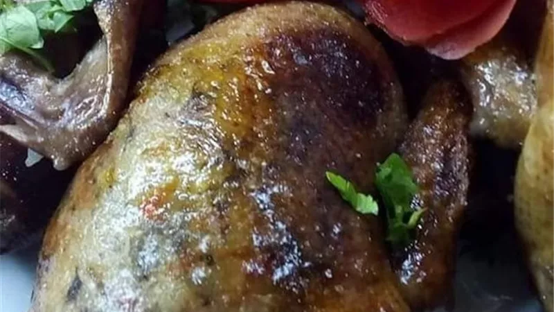 الحمام المحشي بالارز للشيف شيماء ابراهيم...من مطبخ صابرين