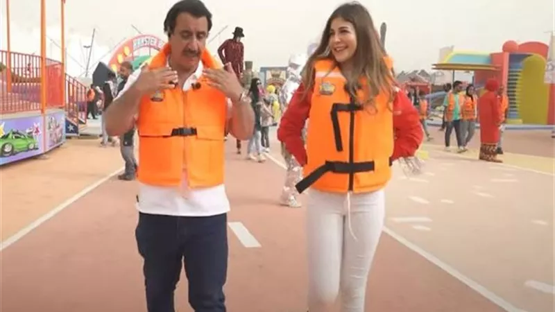 رامز جلال يسخر من ملك قورة 