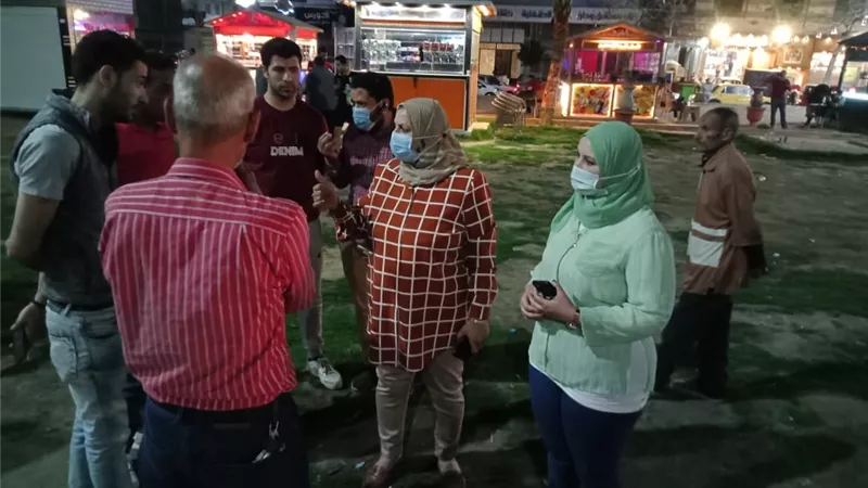 الدكتور ايمن مختار يامر بتكثيف الحملات والجوالات الميدانيه لمنع انتشار كرونا