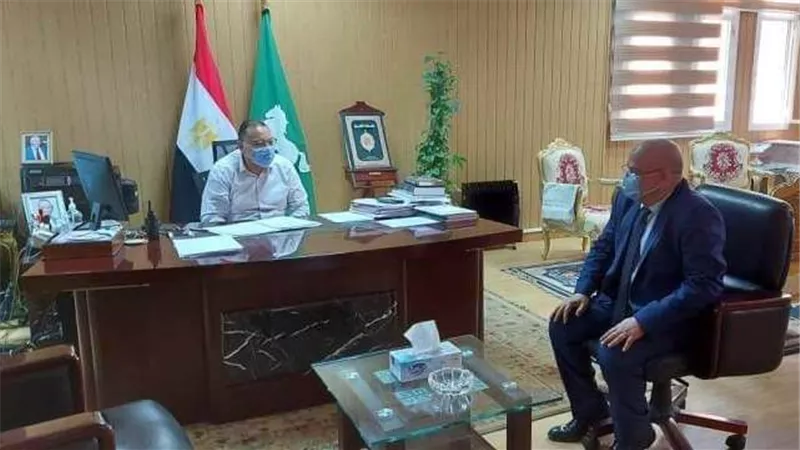 محافظ الشرقية يستقبل رئيس قطاعات كهرباء الشرقية الجديد