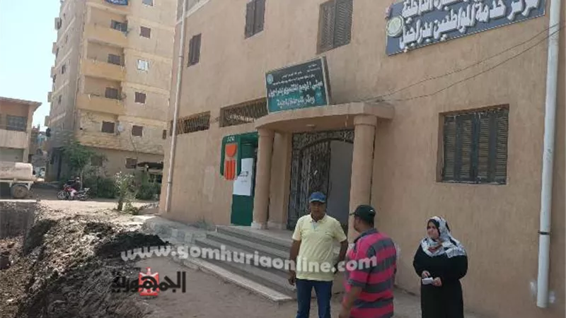 رئيس مدينة الشهداء يتفقد مشروعات المبادرة الرئاسية «حياة كريمة» في عدد من القرى