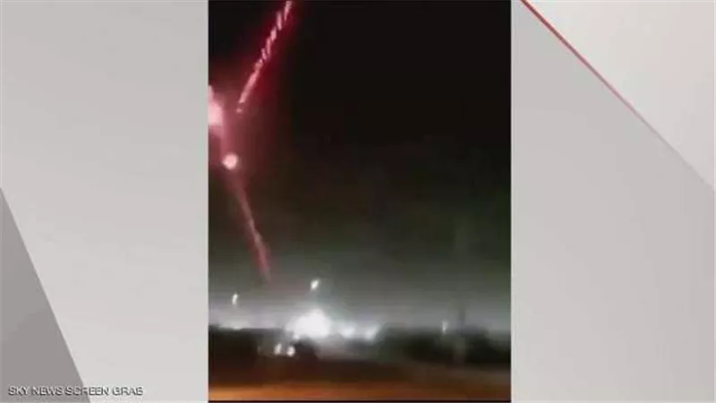 هجوم صاروخى على مطار بغداد
