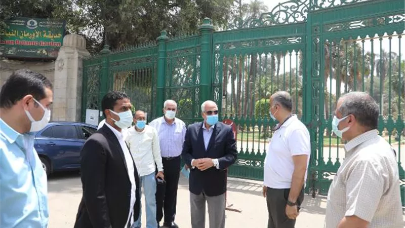 محافظ الجيزة يتفقد سريان قرارات غلق الحدائق والمتنزهات لمنع التجمعات خلال شم النسيم..صور