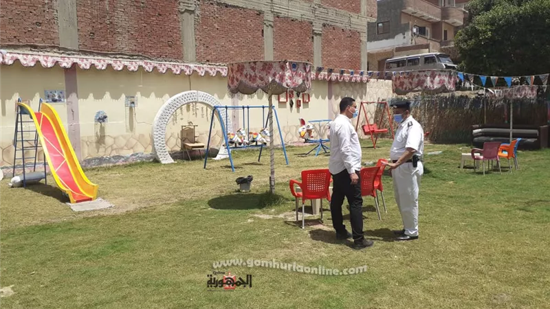 متابعات ميدانية بالمنوفية للتأكد من غلق الحدائق والمتنزهات خلال أعياد الربيع وشم النسيم...صور