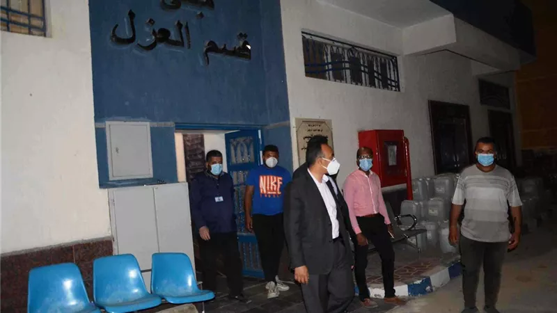 نائب محافظ المنيا : اضافة 135 سرير رعاية مركزة بمستشفيات عزل المنيا