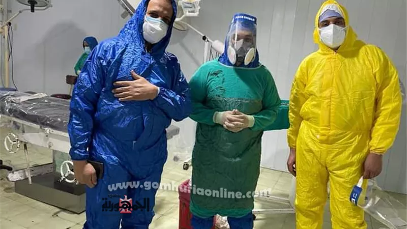 مدير صحة المنوفية يشيد بأطباء مستشفى تلا بعد إجراء ولادة قيصرية فى ظروف صعبه لمصابة بفيروس كورونا