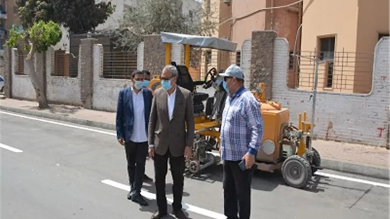 المحافظ يتابع أعمال النظافة والاشغالات بمدن القليوبية و يتابع المرجوشى بشرق شبرا لليوم الثالث