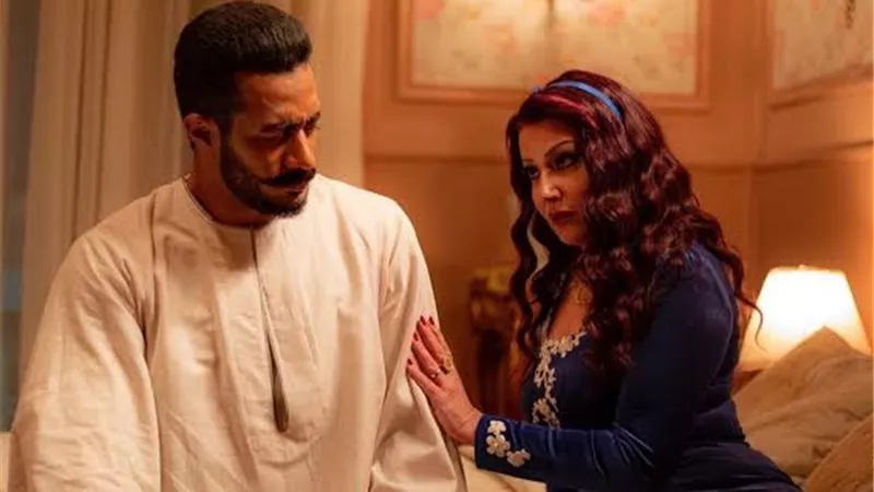 محمد رمضان يتزوج من سمية الخشاب برفقة طليقها احمد سعد.. صور
