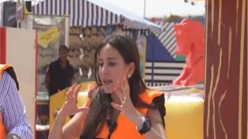 جميلة عوض تنهار فى كبسولة رامز جلال