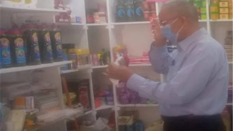 تحرير ١٠ محاضر صحية فى حملة بالطود جنوب الأقصر
