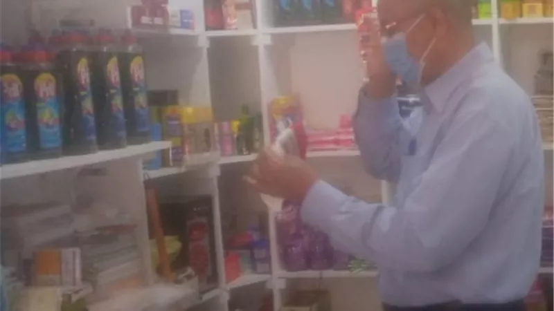 تحرير ١٠ محاضر صحية فى حملة بالطود جنوب الأقصر..صور